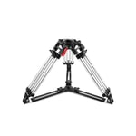 Proaim HD 100mm Bowl Baby Camera Tripod Stand w Lever-Friction & Aluminum Spread