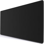 Tapis De Souris De Jeu Étendu Extra Large 900X400X3Mm Avec Base Antidérapante Pour Pc Ordinateur Portable(90X40 Black010)