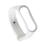 Xiaomi Mi Band 3 klockarmband romb textur sport silikon - Vit