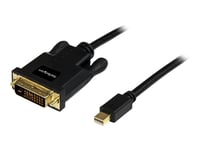 Startech.Com 10Ft Mini Displayport To Dvi Adapter Cable - Mini Dp To Dvi Video Converter - Mdp To Dvi Cable For Mac / Pc 1920X1200 - Black (Mdp2dvimm10b) - Displayport-Kabel - Mini Displayport (Hann) Til Dvi-D (Hann) - 3.04 M - Svart