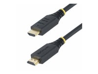 StarTech.com 3m (10ft) Premium Certified High Speed HDMI Cable, 4K60Hz - Premium High speed - câble HDMI avec Ethernet - HDMI mâle pour HDMI mâle - 3 m - noir - support pour 4K60Hz, passif