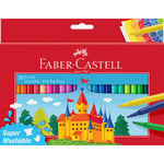 Tuschpennor Barn 50-pack Faber-Castell