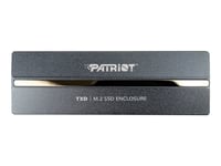 Patriot Txd Usb3.2-Kabinett For M.2 Nvme 1.3 Ssd, Opptil 8Tb - Aluminium