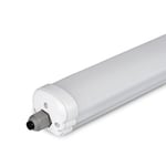 V-Tac vattentät 36W LED armatur - 120 cm, 120lm/W, IP65, länkbar, 230V - Dimbar : Inte dimbar, Kulör : Neutral