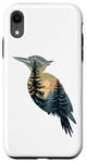 Coque pour iPhone XR Pic vert, chasse, randonnée, camping, forêt, hommes et femmes