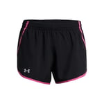 Under Armour Men's UA Launch 5'' 2-in-1 Short, Men's Running Shorts with a Breathable Inner Layer, 4-Way Stretch Compression Shorts, Ultra-Light Gym Shorts Black