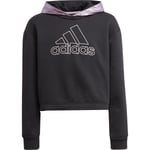 adidas Winter Glam Hettegenser Barn - Svart - str. 152