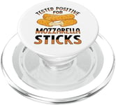 Mozzarella Cheese Delight For Cheese Stick Lover PopSockets PopGrip for MagSafe