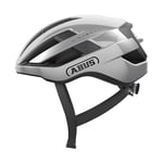 ABUS Casque de vélo de course WingBack - casque de route simple pour une conduite sportive au quotidien et pour les loisirs - pour adultes et adolescents - argent, taille M