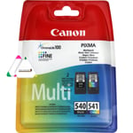 Pack PG 540 PG540 CL 541 CL541 pour imprimante Canon MG 3150 3200 3250 3255 3510