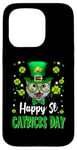 Coque pour iPhone 15 Pro Cat St Patricks Day St Catricks Day Lucky Charm Cats Lovers