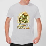 Street Fighter Blanka 16-bit Men's T-Shirt - Grey - XS