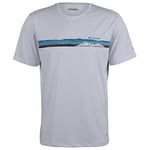 Columbia Men's Hike T-Shirt, White, Streamlined Graphic, XS