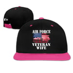 Casquette de baseball Air Force Veteran Wife - Pour homme et femme - Avec boucle rapide