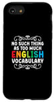 iPhone SE (2020) / 7 / 8 No Such Thing As Too Much English Vocabulary EFL Teacher Case