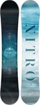 Nitro Planche de Snowboard Mystique pour Femme - 25 Bonnes Filles - Planche Tout-Terrain - Gullwing Directional Twin