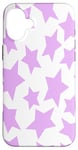 Coque pour iPhone 16 Plus Pink Stars, esthétique preppy, rétro années 70, Y2K, tendance, Teens