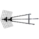 Antenne UHF trinappe amplifi?e 57dB