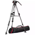 Manfrotto 509 Video Head with 645 Fast Twin Carbon Tripod