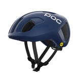 POC Ventral MIPS Casque de vélo - Les performances aérodynamiques, Bleu Plomb Mat , S (50-56cm)