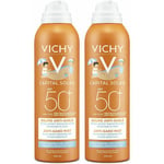 VICHY Capital Soleil Brume anti-sable enfants SPF50+ 200ml Spray 2x200 ml