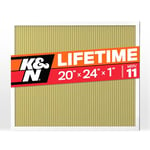 K&N 20x24x1 HVAC Furnace Air Filter, Lasts a Lifetime, Washable, Merv 11, the Last HVAC Filter You Will Ever Buy, Breathe Safely at Home or in the Office (Actual Dimensions.8 x 23.6 x 19.6 inches)