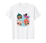 L.O.L. Surprise! Dawn Baby Next Door Sunny Luau Wave Design T-Shirt