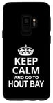 Coque pour Galaxy S9 Hout Bay Souvenirs / Inscription « Keep Calm And Go To Hout Bay ! »