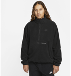 Nike Men's 1/2-zip Fleece Top Club Fleece+ Urheilu BLACK/BLACK