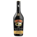 Baileys Original Irish Cream Liqueur | 17% vol | 1L | Fine Irish Whiskey | Spirits | Irish Dairy Cream | Rich Chocolate & Vanilla Flavours | Great Over Ice Cream or in Coffee