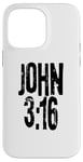 iPhone 14 Pro Max John 3:16 Bible Verse Gods Words Case