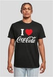 Urban Classics Coca Cola I Love Coke Tee (S,white)