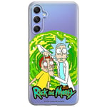 ERT GROUP Coque de téléphone Portable pour Samsung A54 5G Original et sous Licence Officielle Rick and Morty Motif Rick & Morty 007 adapté à la Forme du téléphone Portable, partiel imprimé