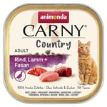 Animonda Carny Country Adult 32 x 100 g - nauta, lammas & fasaani