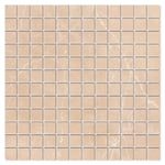 Mosaik Hill Ceramic Klinker Crotone Beige Polerad 2,5x2,5 cm