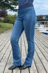 Freequent Shantal Bootcut Längd 34 Denim Dam Medium Blue