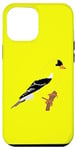 Coque pour iPhone 14 Plus Chardonneret jaune