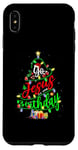 iPhone XS Max Go Jesus Its Your Birthday Christmas Tree Case