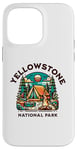 Coque pour iPhone 14 Pro Max Randonnée familiale en plein air dans le parc national de Yellowstone Forest