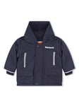 Timberland Baby Fleece Lined Parka, Navy