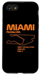 Coque pour iPhone SE (2020) / 7 / 8 Circuit de course à Miami Formula Racing Circuits Sport