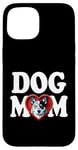 Coque pour iPhone 15 Blue Heeler Dog Mom Cute Australian Battle Dog Mother Women