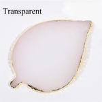 Nail Art Painting Palette Pigment Holder Resin Stone Transparent