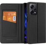 Dux Ducis SKIN X2 Tough Flip Wallet Case Redmi Note 12 Pro Plus(+) 5G - Black