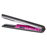 Envie Cordless Hair Straightener and Hair Curler, Rechargeable Hair Styler with Adjustable Temperature and Travel Bag
