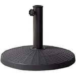 AKTIVE 53902 Support pour Parasol en polyrésine, 10 kg