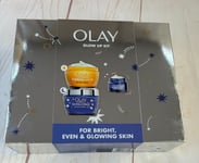 Olay Glow Up Kit, Bright Even And Glowing Skin, day & night cream 50ml, eye 15ml