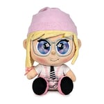 Trotties Famosa Softies 760022236 Lucy, Peluche Londres, poupée voyageuse de la série de Dessins animés, Mesure 22 cm, avec Texture Super Douce et Moelleuse, à Offrir aux Filles et aux garçons dès la