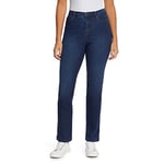 Gloria Vanderbilt Women's Classic Amanda High Rise Tapered Jean, Scottsdale Wash, 12 Short Blue