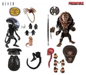 Predator 2 City Hunter & Alien Xenomorph MDS  Figure Designer Series Mezco